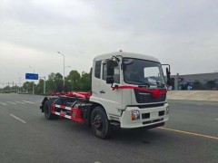 东风天锦12方钩臂式垃圾车发往内蒙古包头动态