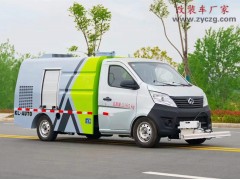 广东珠海长安路面养护高压清洗车发车，1.5方水箱容积